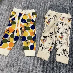 ミッキーマウス パンツ 70cm セット