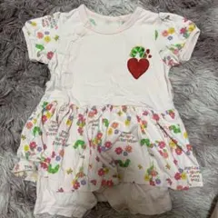 早い者勝ち！はらぺこあおむし　ロンパース　80