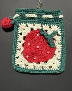 いちごミニ巾着