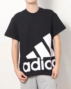 新品アディダス(adidas)Tシャツ 半袖 エッセンシャルズ ジャイアントロゴ