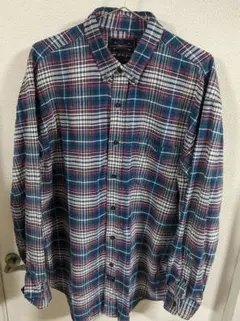 【90s USA製】アローカンパニー 長袖 チェック シャツ オーバーサイズ