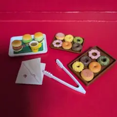 リカちゃん　こもの　ドーナツとハンバーガー