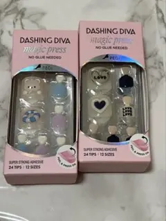 可愛い♡夏はこれ★DASHING DIVA マジックプレス ペディ 2種セットのサムネイル