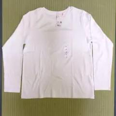 ユニクロ　スムースストレッチ　コットンクルーネックT ウーマン　Lサイズ