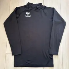 ヒュンメルhummel★あったか長袖インナー★140㎝　黒