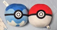 新品 ポケットモンスター モンスターボールコレクション ぬいぐるみ 2体セット