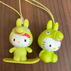 リプトン　ハローキティ ストラップ 2個セット