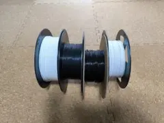 3Dプリンター用フィラメント ホワイト ブラック PLA