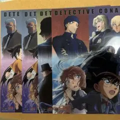 名探偵コナン クリアポスター4枚セット