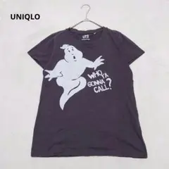 E4-3696　プリントTシャツ　ゴーストバスターズ　カジュアル　L【ユニクロ】
