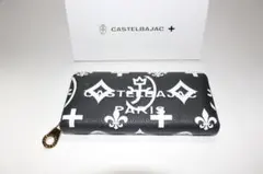 CASTELBAJAC 長財布 ラウンドファスナー ブラック モノグラムのサムネイル