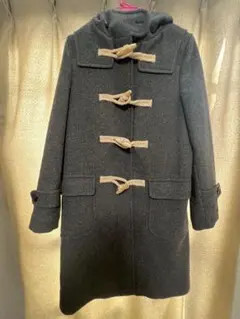MOUSSY チャコールグレー ダッフルコート フード付き L(2)サイズ