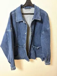 1点限り　guブルー デニムジャケット
