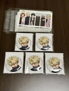 僕のヒーローアカデミア ベースヤードトーキョー 爆豪勝己 缶バッジ 購入特典付き