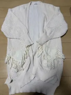 ALEXIA STAM アイボリー カーディガン