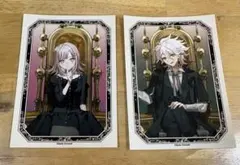 ダンガンロンパ 上倉エク 先生 七海千秋 ブロマイド セット ④ 七海 千秋 ダンガンロンパ ダンロン 上倉エク くじ 特典 ブロマイド
