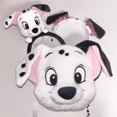 101匹わんちゃん カチューシャ ポシェット 3点セット