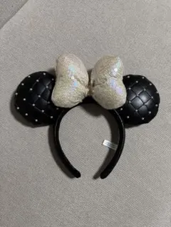 ディズニー キルティングカチューシャ ミニーマウス