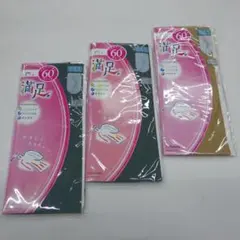 Fukusuke　満足ひざ下ストッキング　3足