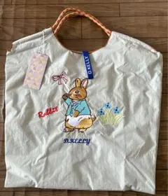 d.kelly 刺繍エコバッグ ウサギ