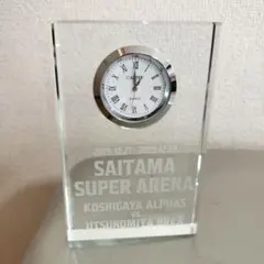 非売品　越谷アルファーズ置き時計