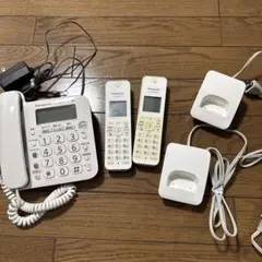 新品 Panasonic 電話機 子機1台付き ホワイト VE-GD27DL-W - メルカリ