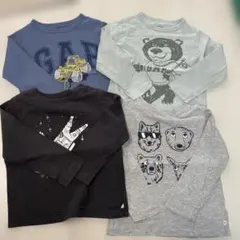baby gap 長袖カットソー 4枚セット 4歳用