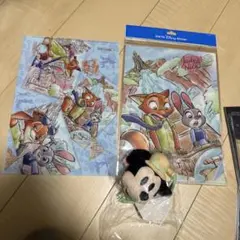 東京ディズニーリゾート ジュディ・　ニック・ワイルド クリアファイルセット
