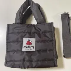 InRed 付録11月号特別付録　PEANUTS 2WAYキルティングバッグ