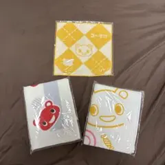 CO-OP コーすけくん フェイスタオル ハンドタオル 3枚セット