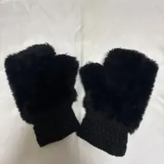 手袋　ブラック