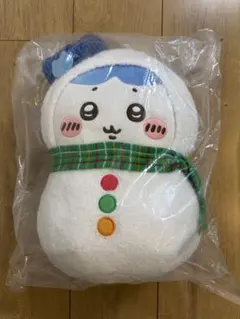 エニマイくじ　Ｂ賞　雪だるまハチワレ　ぬいぐるみ