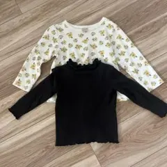 長袖カットソー 2点セット サイズ80.90