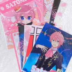 すとぷり クリアファイル さとみ 10枚セット