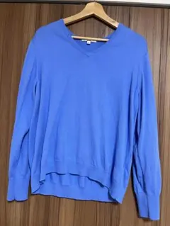 UNIQLO 青 ニット セーター XL