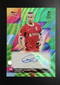 topps chrome チアゴ・アルカンタラ 直筆サイン auto パラレル - メルカリ