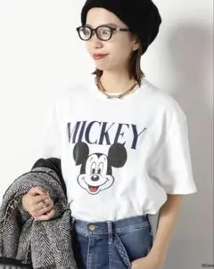 GOOD ROCK SPEED ミッキー半袖Ｔシャツ　ホワイトのサムネイル