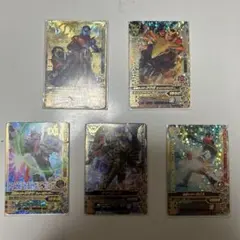 仮面ライダーカードセット　カバー付き