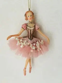 バレリーナオーナメント　 ピンクドレス(E) GOODWILL