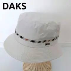 DAKS リバーシブル バケットハット ゴルフウェア 帽子 キャップ チェック柄のサムネイル