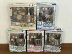 【ジャンク品】figma けいおん！ 放課後ティータイム 5体セット（箱あり）のサムネイル