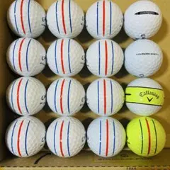 キャロウェイ CHROME.ERC SOFT混合トリプルトラック 他16球