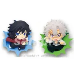 鬼滅の刃 ぶちマス！ レリーフフィギュ アマグネット　冨岡義勇 不死川実弥