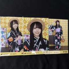 乃木坂46 生写真 浴衣2026 3種コンプ 森平麗心 - メルカリ