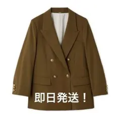 最終値下げ【即日発送！】Mila Owen 金釦ダブルブレストブレザー キャメル