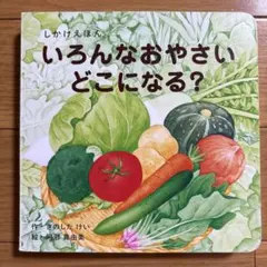 いろんなおやさい どこになる？ しかけえほん