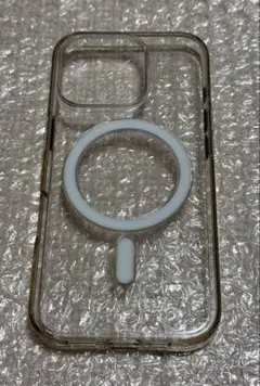 iPhone16Pro用クリアケース マグネット機能付き