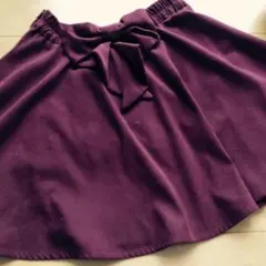 リボン付きスカート