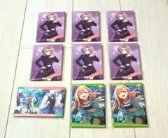 学園アイドルマスター　オンラインくじ　スクエア缶バッジ　9つセット