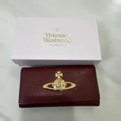 ヴィヴィアン キーケース 希少色 ワインレッド